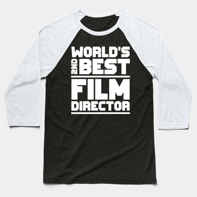 2nd best film director Baseball T-Shirt by colorsplash